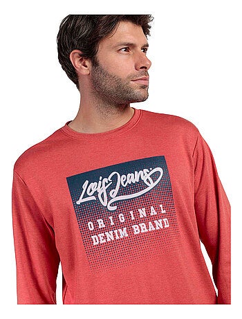 Pyjama pantalon top manches longues Burnt Lois