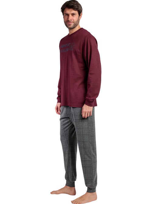 Pyjama pantalon top manches longues Calling - Kiabi