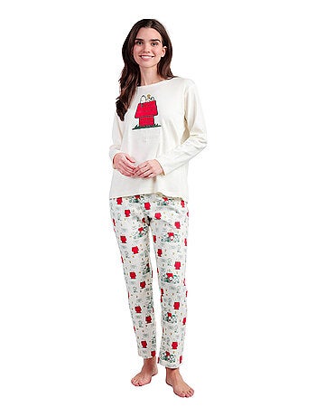 Pyjama pantalon top manches longues Classic Peanuts