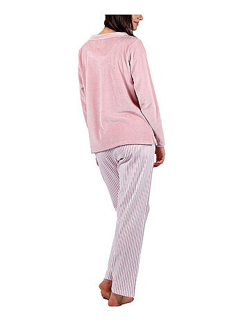 Pyjama pantalon top manches longues Comfort Home