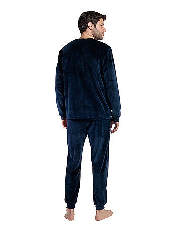 Pyjama pantalon top manches longues Corduroy