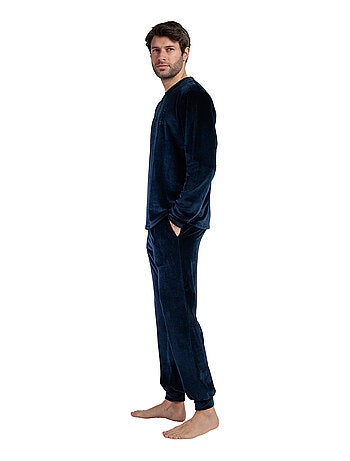 Pyjama pantalon top manches longues Corduroy