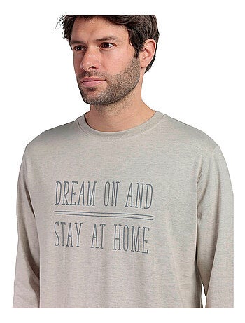 Pyjama pantalon top manches longues Dream On