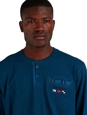 Pyjama pantalon top manches longues Flags Antonio Miro