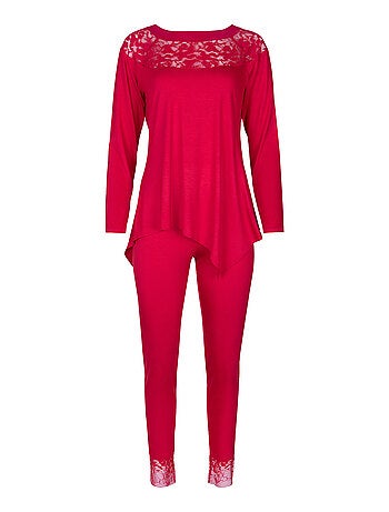 Pyjama pantalon top manches longues Flamenco