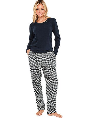 Pyjama pantalon top manches longues french twin
