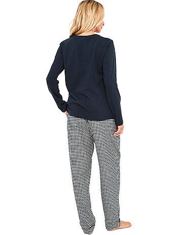 Pyjama pantalon top manches longues french twin