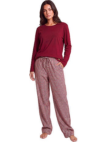 Pyjama pantalon top manches longues french twin