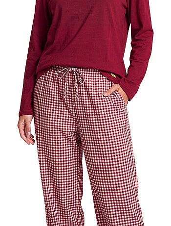 Pyjama pantalon top manches longues french twin