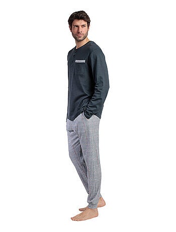 Pyjama pantalon top manches longues Harris