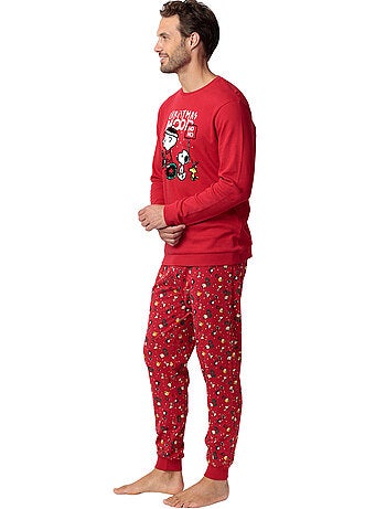 Pyjama pantalon top manches longues Hoho Mood Peanuts