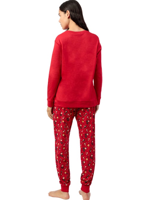 Pyjama pantalon top manches longues Hoho Mood Peanuts - Kiabi