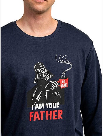 Pyjama pantalon top manches longues i am your father star wars