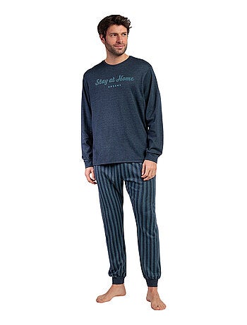 Pyjama pantalon top manches longues Italic
