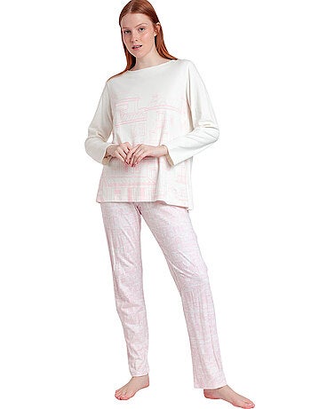 Pyjama pantalon top manches longues La Vie Est Belle
