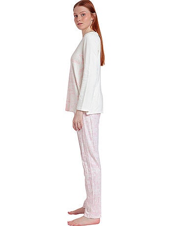 Pyjama pantalon top manches longues La Vie Est Belle