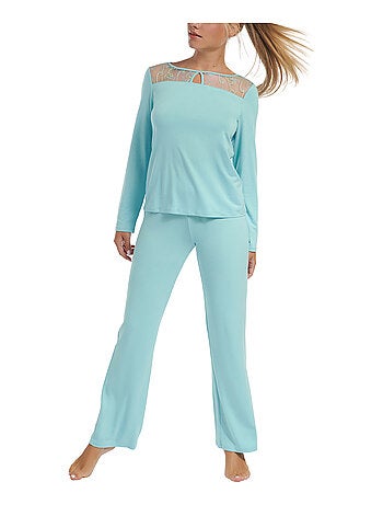 Pyjama pantalon top manches longues Liv