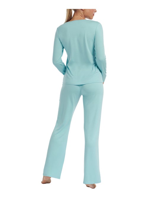 Pyjama pantalon top manches longues Liv - Kiabi Pyjama pantalon top manches longues Liv - Kiabi