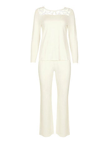 Pyjama pantalon top manches longues Liv Mariage