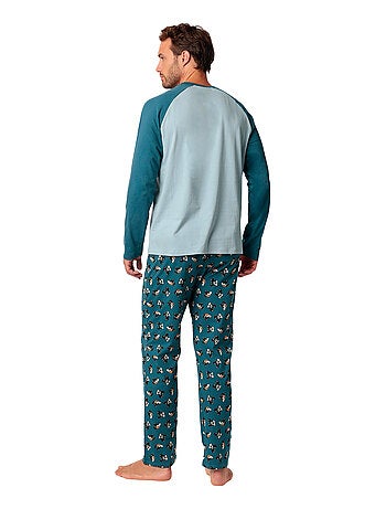Pyjama pantalon top manches longues Lost Mickey Disney