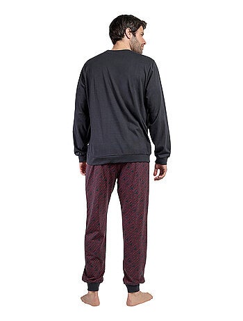Pyjama pantalon top manches longues May The Force Star Wars