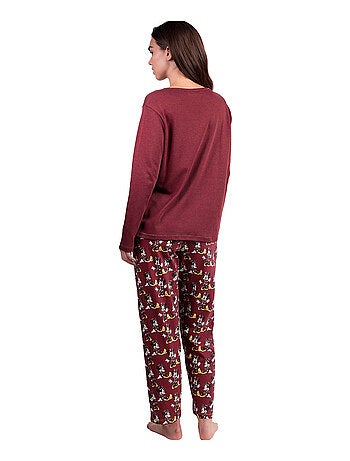Pyjama pantalon top manches longues Minnie Mouse Disney