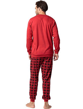 Pyjama pantalon top manches longues Mouse Holidays Disney