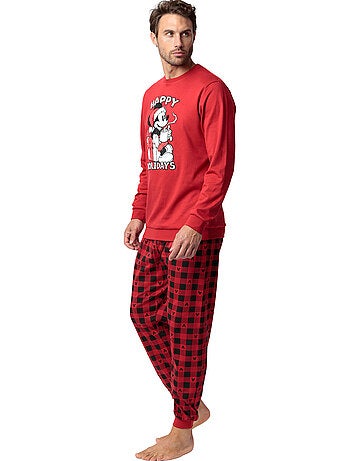 Pyjama pantalon top manches longues Mouse Holidays Disney