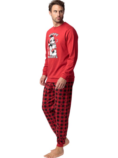 Pyjama pantalon top manches longues Mouse Holidays Disney - Kiabi Pyjama pantalon top manches longues Mouse Holidays Disney - Kiabi