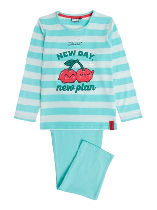 Pyjama pantalon top manches longues New Day Plan