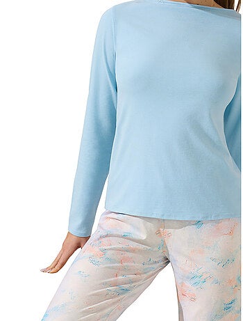 Pyjama pantalon top manches longues Olena