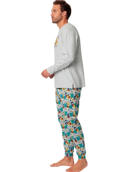 Pyjama pantalon top manches longues Original Mickey Disney - Kiabi Pyjama pantalon top manches longues Original Mickey Disney - Kiabi