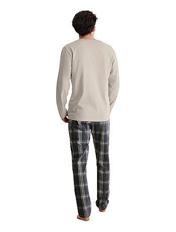 Pyjama pantalon top manches longues Ovid
