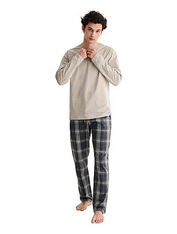 Pyjama pantalon top manches longues Ovid