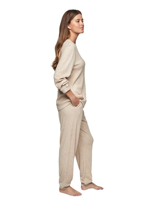 Pyjama pantalon top manches longues P106 CLOUD NINE - Kiabi