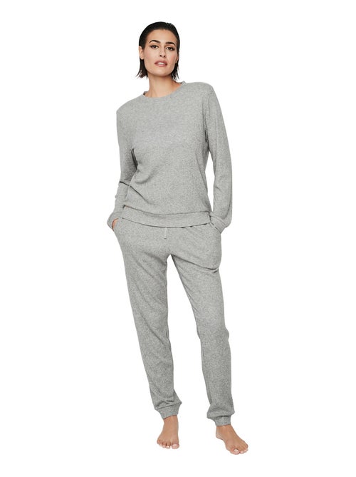 Pyjama pantalon top manches longues P106 CLOUD NINE - Kiabi