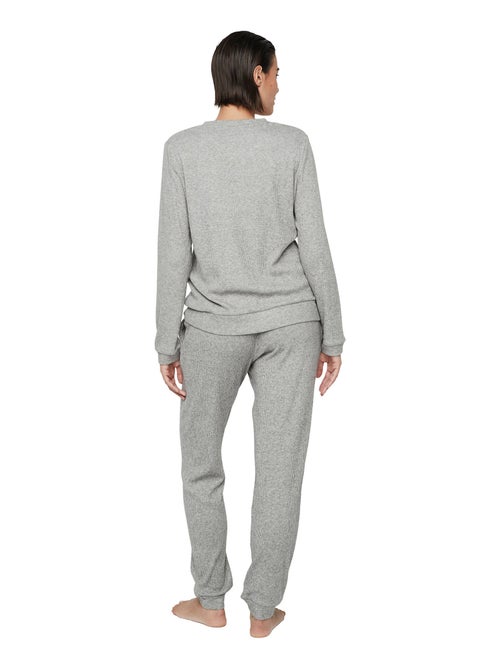 Pyjama pantalon top manches longues P106 CLOUD NINE - Kiabi