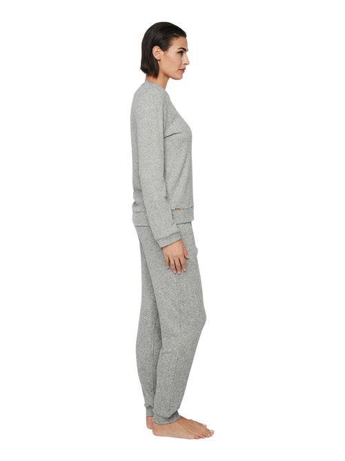 Pyjama pantalon top manches longues P106 CLOUD NINE - Kiabi