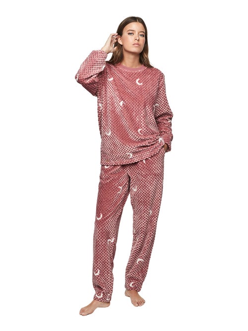Pyjama pantalon top manches longues P112 ETOILE DE SOIR - Kiabi Pyjama pantalon top manches longues P112 ETOILE DE SOIR - Kiabi
