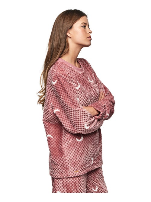 Pyjama pantalon top manches longues P112 ETOILE DE SOIR - Kiabi Pyjama pantalon top manches longues P112 ETOILE DE SOIR - Kiabi