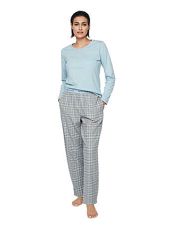 Pyjama pantalon top manches longues P114 HERITAGE
