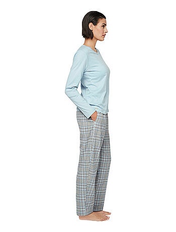Pyjama pantalon top manches longues P114 HERITAGE