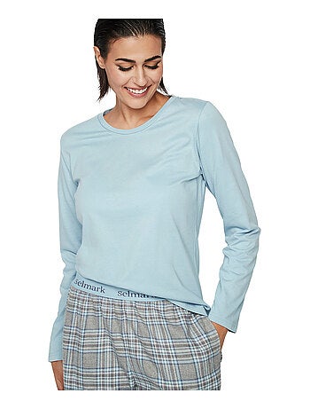 Pyjama pantalon top manches longues P114 HERITAGE