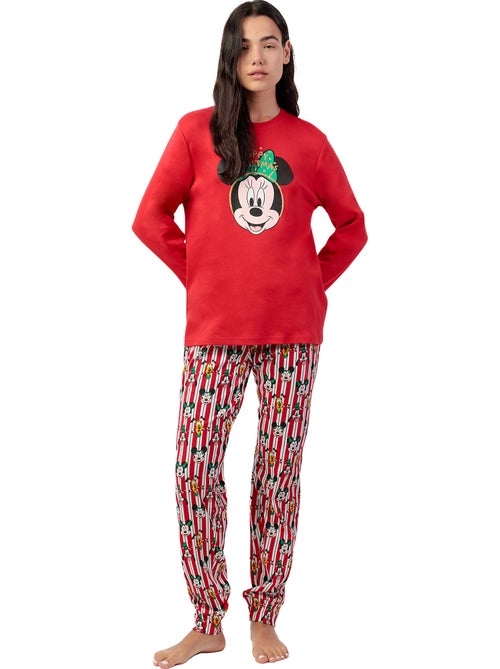 Pyjama pantalon top manches longues Party Friends Disney - Kiabi