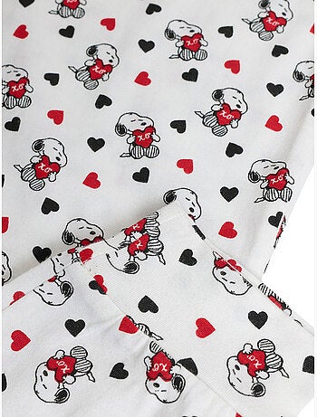Pyjama pantalon top manches longues Peanuts In My Heart