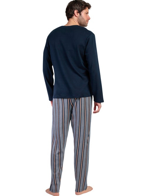 Pyjama pantalon top manches longues Pointe Antonio Miro - Kiabi Pyjama pantalon top manches longues Pointe Antonio Miro - Kiabi