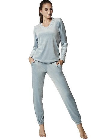 Pyjama pantalon top manches longues POLARSOFT
