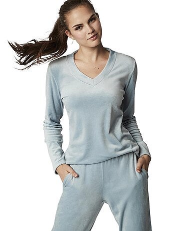 Pyjama pantalon top manches longues POLARSOFT