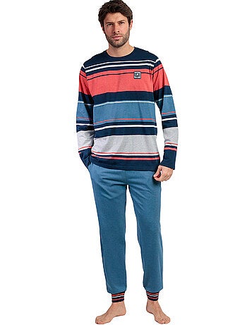 Pyjama pantalon top manches longues Rayas Burnt Lois