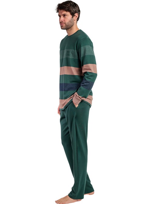 Pyjama pantalon top manches longues Rayas Wild Spirit - Kiabi Pyjama pantalon top manches longues Rayas Wild Spirit - Kiabi